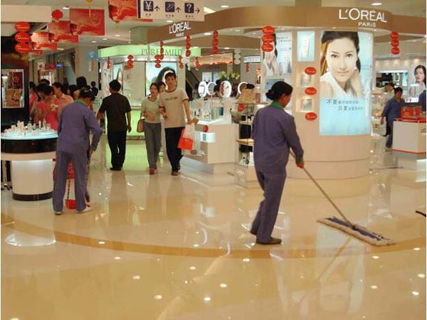 大型商場(chǎng)超市清潔工作流程步驟？